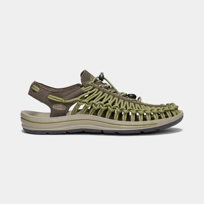 Sandalias Keen Uneek Para Hombre Verde Oliva - Sandalias Keen Mexico (134867-BKU)